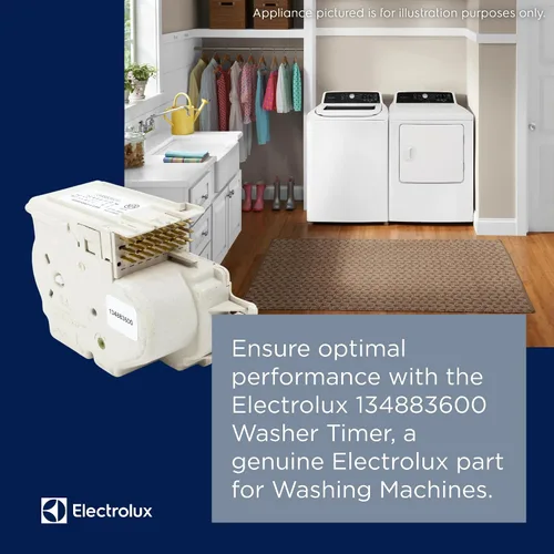 Vista 4 de Electrolux 134883600 Temporizador de lavadora para lavadoras