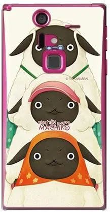 Vista 7 de Yanan Machiko Series Machiko Family Pink (Clear) / for iPhone SE/5s/docomo