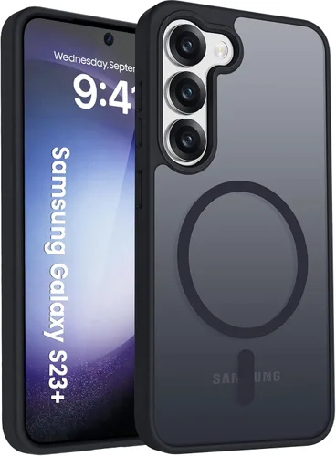 Vista 71 de Funda para teléfono Google Pixel 9 Pro XL, Compatible con Magnético, Protección contra Caídas de Grado Militar Translúcida Mate Resistente a Golpes
