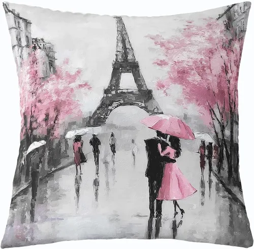 Vista 17 de Erosebridal Funda de almohada rústica de oso de 16 x 16 pulgadas, funda de almohada cuadrada decorativa de cuadrícula de búfalo, funda de almohada