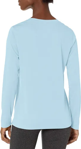 Vista 3 de Hanes Camiseta Sport Cool Dri Performance para mujer, manga corta o larga