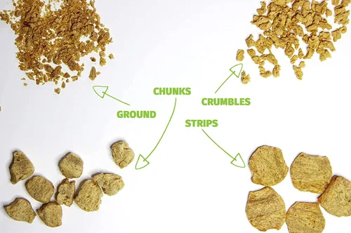 Vista 9 de Plant Basics - Proteína vegetal abundante, trozos sin sabor, 1 libra, condimento a base de plantas, como el jamón, 2 onzas, sin OMG, sin gluten