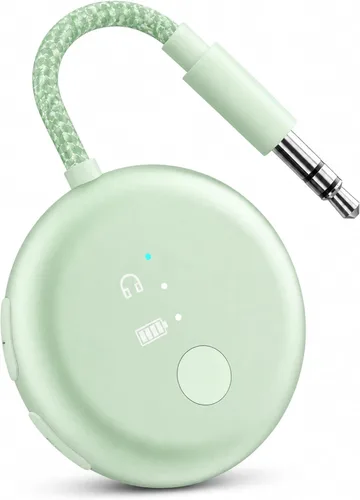 Vista 13 de Avantree SoundJet R1 - Adaptador Bluetooth de avión de 25 horas para todos los AirPods (Pro/Max) con chipset Qualcomm y aptX Adaptive, transmisor