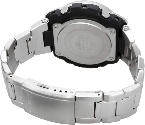 Vista 4 de Casio G-Shock G-Steel Solar Analog Digital Reloj para hombre (negro) GST-S110D-1ADR GSTS110D-1A, pulsera, Digital