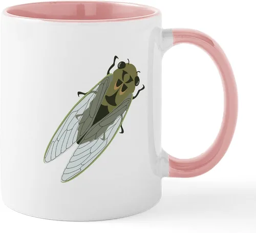 Vista 19 de CafePress Cicada Mugs - Taza de café de cerámica de 11 oz (11.0 fl oz)