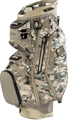 Vista 18 de Sun Mountain C130 - Bolsa de golf ligera para hombre, 14 direcciones, modelo 2026