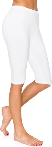 Vista 41 de Leggings Depot NCL27 pantalones capri para yoga de algodón premium suave Negro
