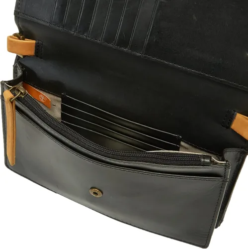 Vista 5 de Timberland Bolso cruzado de piel RFID, Negro (Altroz), Tamaño único