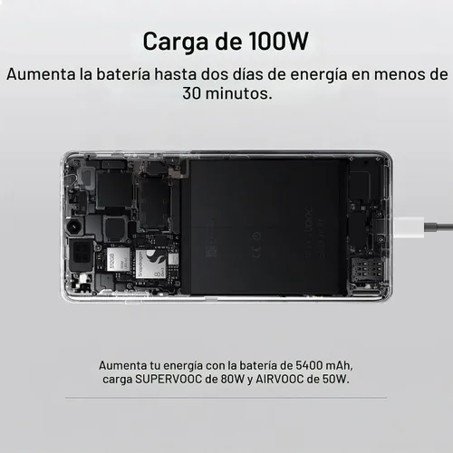 Vista 2 de OnePlus 12 teléfonos Android desbloqueados: teléfono Snapdragon 8 Gen 3 con 16 GB de RAM, cámara Hasselblad, SIM dual, pantalla ProXDR de 2K 120Hz