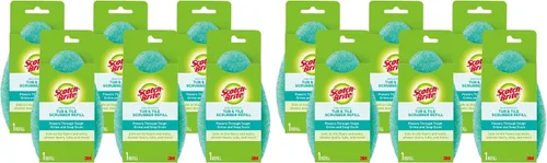 Vista 8 de Scotch-Brite - Repuestos de esponja para bañera y azulejo sin rayones, (Paquete de 6)