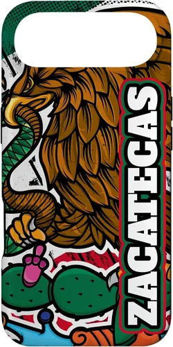 Vista 27 de Zacatecas, Aguila de la Bandera de México - Funda para iPhone 17