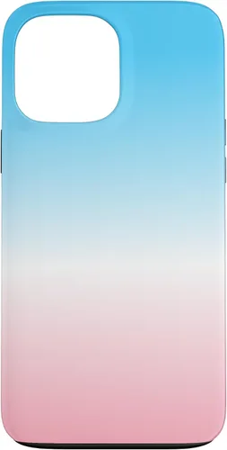 Vista 24 de Transgender Flag Colors Gradient Trans Pride Case for iPhone 17