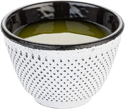 Vista 11 de Restaurantware -Platillos de 3.75 pulgadas para tazas de té, 2 platillos redondos para tazas de té japonesas tradicionales - Diseño de hoño, no se