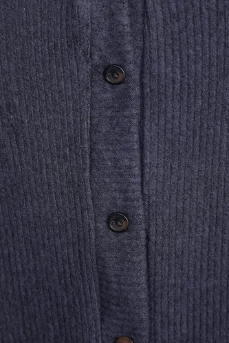 Vista 5 de RVivimos Vestido de suéter para mujer manga larga cuello en V casual con botones para otoño e invierno