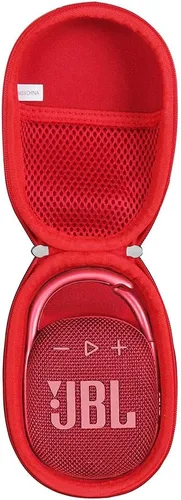 Vista 9 de Anleo Estuche rígido de viaje para JBL Clip 5 / Clip 4 - Mini altavoz Bluetooth portátil (verde militar)