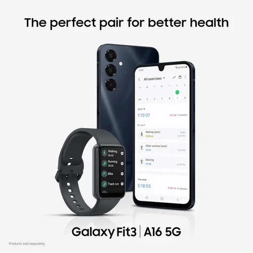Vista 5 de Samsung Teléfono celular Galaxy A16 5G de 128 GB, teléfono inteligente Android desbloqueado, pantalla AMOLED grande, diseño duradero, carga súper