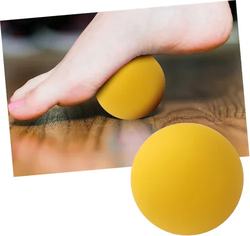 Vista 7 de Mipcase Bola de masaje de yoga de silicona para rodillo muscular y liberación miofascial rodillo trasero extra firme para terapia física y alivio