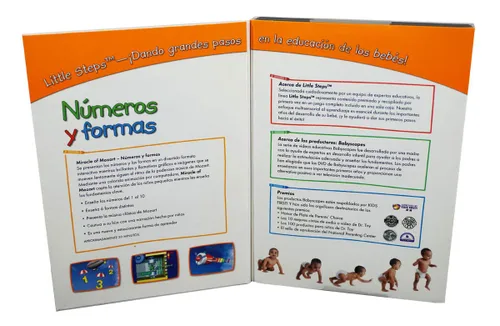 Vista 3 de Topics Entertainment Little Steps Baby Numbers Numeros y Formas DVD - Español - para Bebes de 0 a 2 años de edad