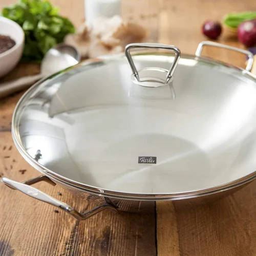 Vista 2 de Fissler FL00682335001 Wok Inox estándar