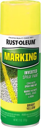 Vista 11 de Rust-Oleum 1987830 Pintura en aerosol para marcado especial, 11 onzas, naranja fluorescente