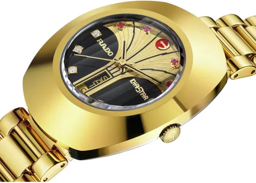 Vista 2 de Rado DiaStar Original Limited Edition 50th Anniversary Masculino 10.2, Dorado , Vanguardia