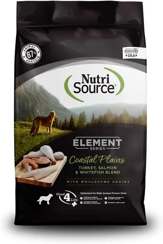 Vista 13 de NutriSource Element Series Wild Range - Alimento seco para perros, pollo, cerdo y bisonte, 12 libras