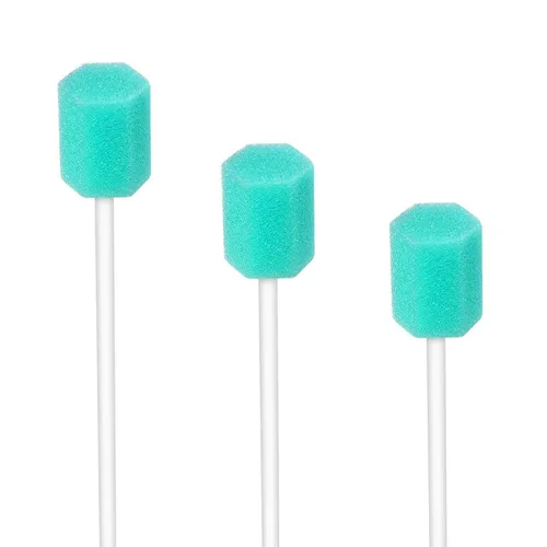 Vista 5 de Esponja desechable de 250 hisopos bucales, sin sabor y estériles Palitos de hisopo dental para limpieza bucal