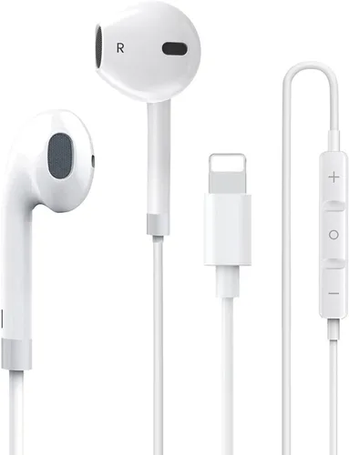 Vista 11 de Auriculares USB C para iPhone 17, auriculares tipo C con cable con micrófono y control remoto, auriculares con cancelación de ruido, compatibles