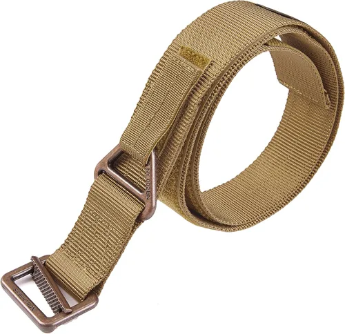 Vista 4 de Seibertron Hombres Utility TDU 1.75 pulgadas Nylon Tactical CQB/Rigger's Militar Combat Duty Cinturón Hebilla de Metal