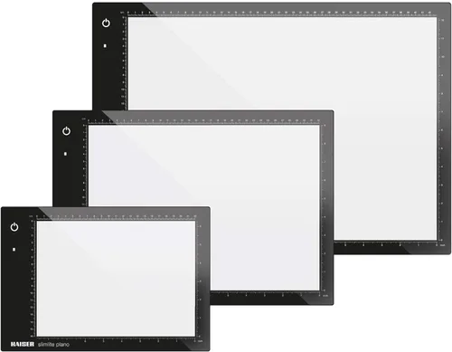 Vista 9 de Kaiser Slimlite Plano 5000K 19.6x13.8 Batería/AC Caja de luz LED delgada regulable (202455)