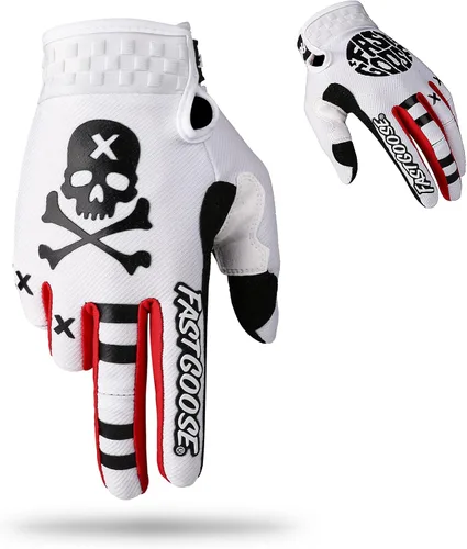 Vista 11 de Guantes para Motocicleta y Moto de Tierra - Guantes para Motocross, Moto y ATV para Carreras Todo Terreno, Deportes de Ciclismo