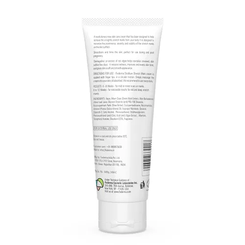 Vista 6 de Grah Fixderma Strallium - Crema para estrías, elimina las estrías del embarazo, eliminación de cicatrices y crema hidratante, removedor de estrías