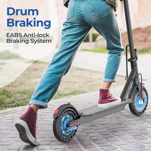 Vista 6 de MAXSHOT Electric Scooter for Adults, 8.5/14" Tires, 19/22Mph, 350W/500W Motor, 16-28 Miles Range, Folding E-Scooter with Dual Suspension,APP Control