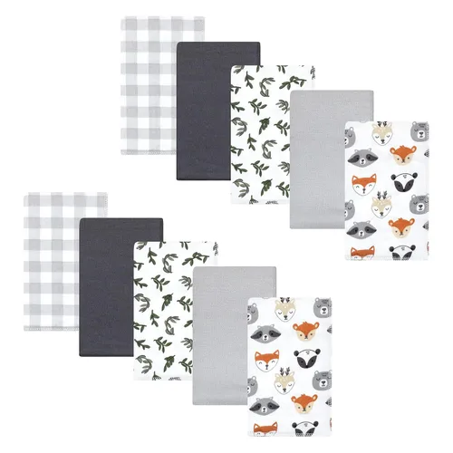 Vista 205 de Hudson Baby - Paños unisex de franela de algodón para bebé, avión, talla única