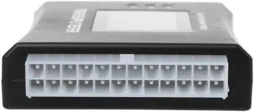 Vista 7 de Fuente de alimentación de la PC de diagnóstico LCD dispositivo de prueba de computadora 20/24 4/6/8 Pin probador de suministro para SATA, IDE, HDD