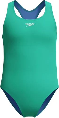Vista 12 de Speedo Traje de baño de una pieza para niñas con espalda cruzada cerrada Plano 2023