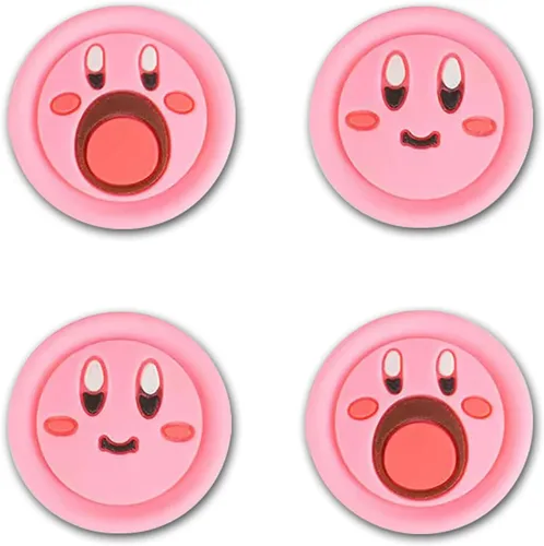 Vista 22 de PERFECTSIGHT Juego de 4 fundas para palanca de mando para Switch Lite/OLED, para Nintendo Switch, para Switch Lite/OLED, cubierta de botón analógica