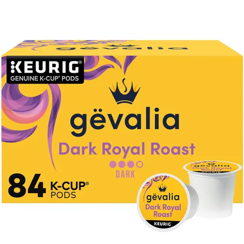 Vista 10 de Gevalia Cápsulas de Cappuccino Keurig K Cup con paquetes de espuma de 5.98 onzas (24 unidades, 4 cajas)