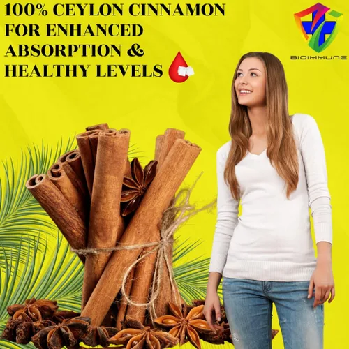Vista 7 de BioImmune Suplemento de berberina potencia sinérgicamente mejorada, canela de Ceilán para una mayor absorción y efectos sinérgicos para niveles