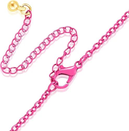 Vista 5 de Disney Encanto - Pulsera Encanto con dije Mirabel y borlas - Pulseras con dije para niñas, Metal, Sin gemas.