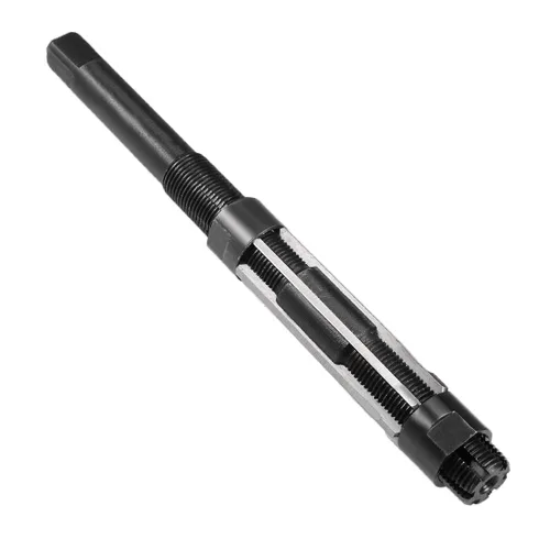 Vista 6 de uxcell Escariador de mano ajustable 10-10.75mm de acero de alta velocidad H8 de 6 hélices rectas herramienta de fresado cortador de fresado métrico