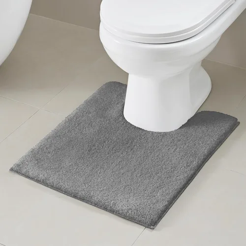 Vista 17 de Madison Park Alfombra de Baño Antideslizante, Tapete de Felpa Lujoso, Absorbente, Secado Rápido, Diseño de Spa, Decoración de Baño Marshmallow, Crema