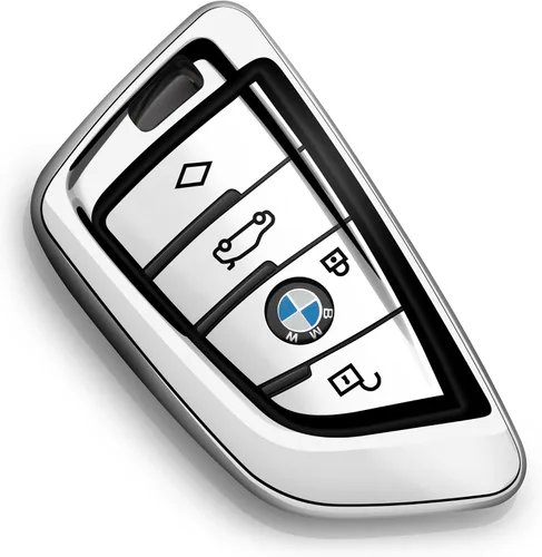 Vista 9 de Compatible con BMW Funda para Llavero de Coche 230i 330i 430i 440i 530e 530i 540i 740i 745e 750i 840i M2 M235i M240i M3 M340i M4 X1 X2 X3 X4 X5 X6