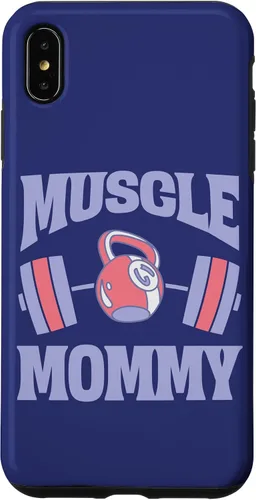 Vista 11 de iPhone 16 Muscle Mommy Bodybuilder Weightlifting Fitness Gym Workout Case