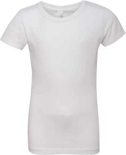 Vista 31 de Next Level Camiseta de punto acanalado de princesa para niñas grandes