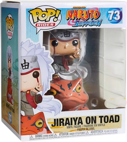 Vista 3 de Funko POP! Rides: Shonen Jump Naruto Shippuden #73 - Jiraiya en Sapo H.T. Exclusivo