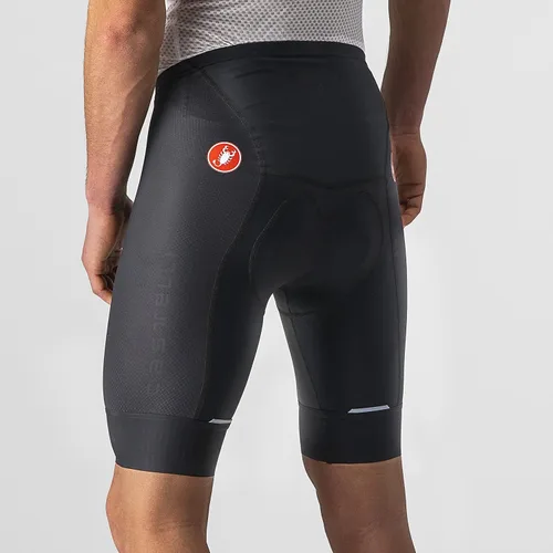 Vista 4 de Castelli Pantalón corto de ciclismo Competizione para ciclismo de carretera y grava L