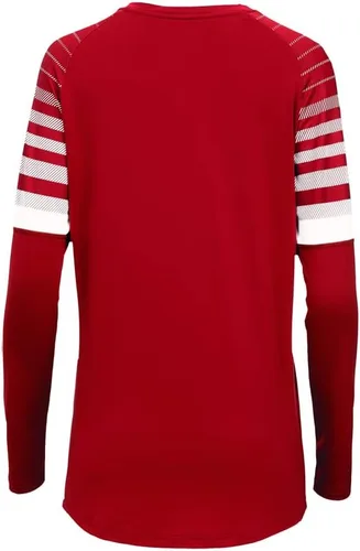 Vista 2 de Mizuno Techno 8 Long Sleeve Volleyball Jersey