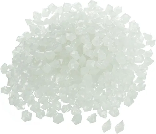Vista 11 de MECCANIXITY 1500 piedras brillantes de 8 a 0.394 in, decoración en la oscuridad, piedras luminosas, decoración de bricolaje azul oscuro para jardín