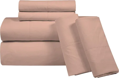 Vista 36 de ROYALE LINENS Juego de sábanas de 3 piezas para cama individual - Ropa de cama de microfibra cepillada suave de 1800 hilos - 1 sábana bajera